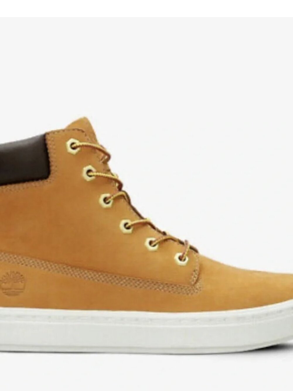 Timberland Women's Wheat Lace-Up Fleece Boots size 7.5